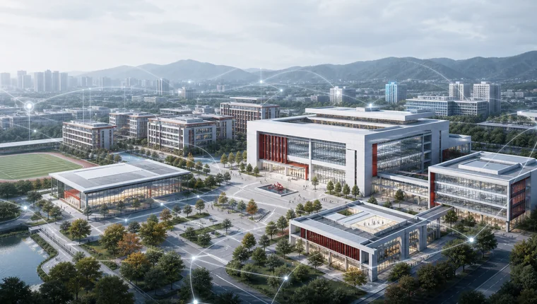 中共中山市委党校智慧党校项目概念示意图
